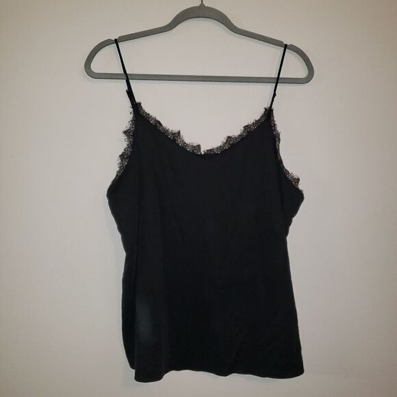 A NEW DAY SOFT CHANTILLY LACE SPAGHETTI CAMI TOP XL - Picture 1 of 6
